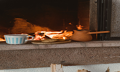 Balkonlu Şömineli Oda 